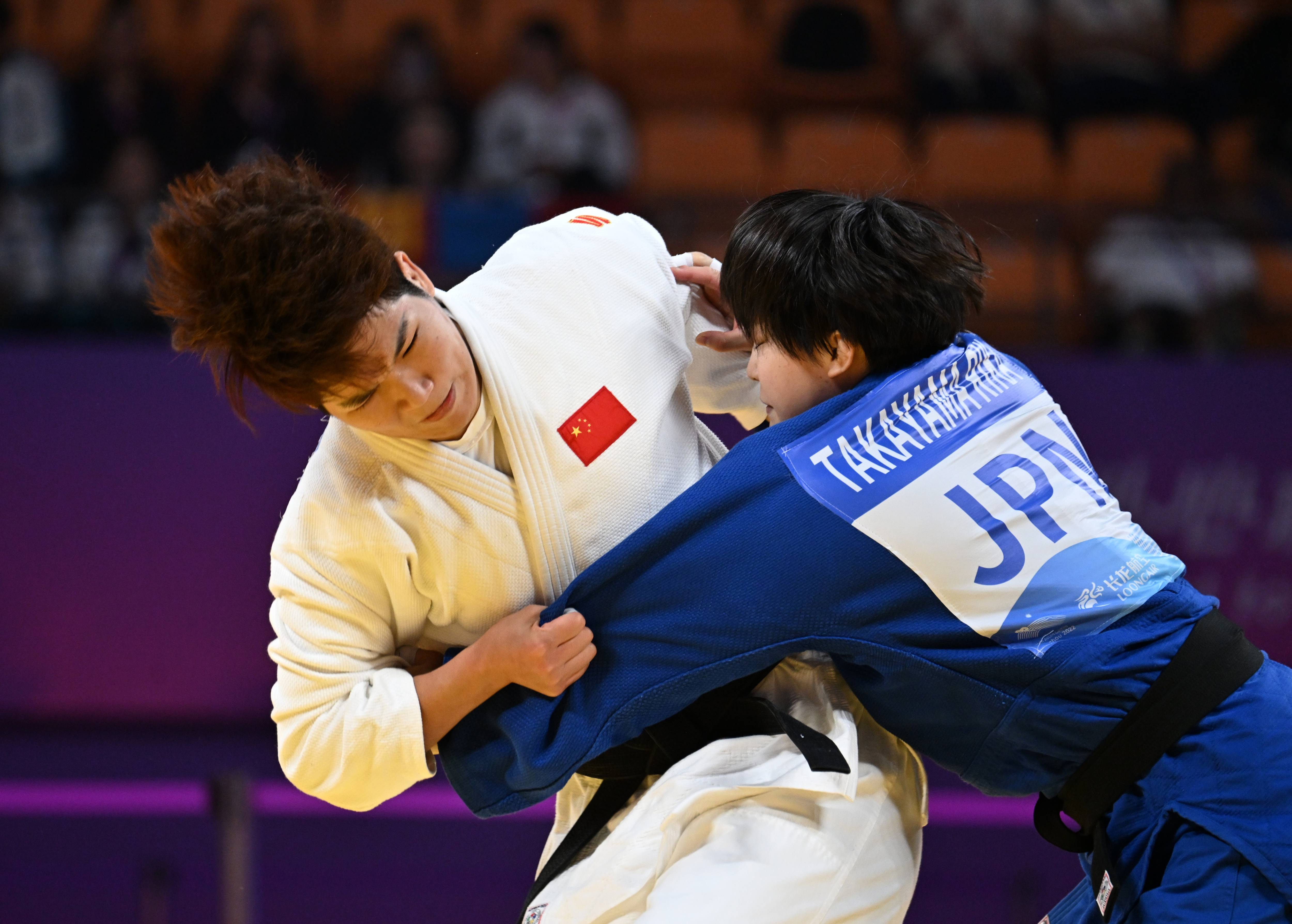 韩国柔道选手技艺精湛，一举卫冕