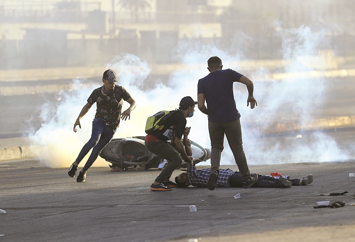 伊拉克联赛决赛战火席卷全场