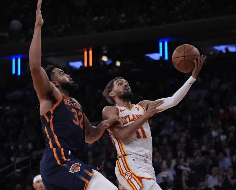 尼克斯不敌老鹰，特雷扬表现出色